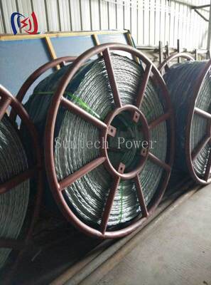 12 fili di filo anti-torsione con 9-42 mm di diametro e 54-817KN forza di rottura per sollevamento stabile