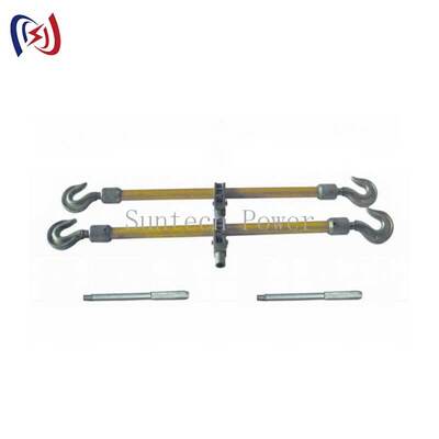 Torniquete de doble gancho de aluminio 10-50KN Herramientas de tendido de conductores anodizadas