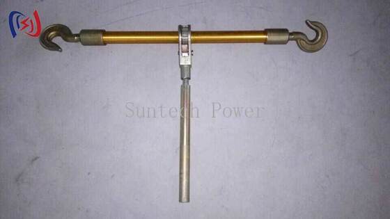 Tornitura in alluminio a doppio gancio 10-50KN carico nominale con lega di alluminio leggera e finitura anodizzata