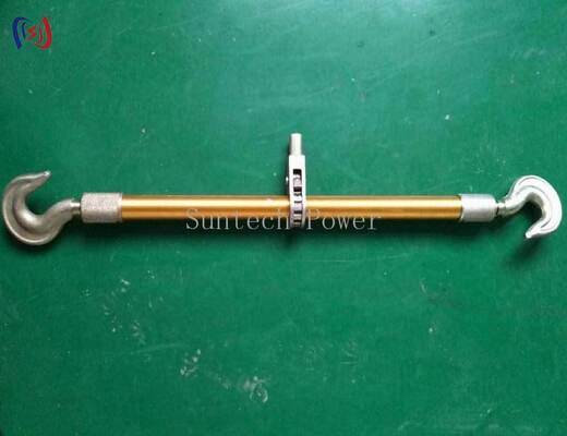 Tornitura in alluminio a doppio gancio 10-50KN carico nominale con lega di alluminio leggera e finitura anodizzata