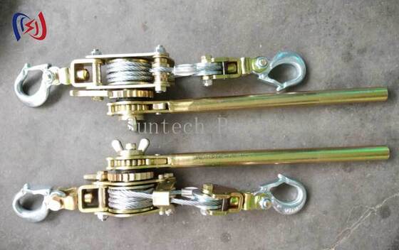 Tendicavo a cricchetto 10-30KN 1200-1500mm Strumenti di tesatura conduttori forgiati