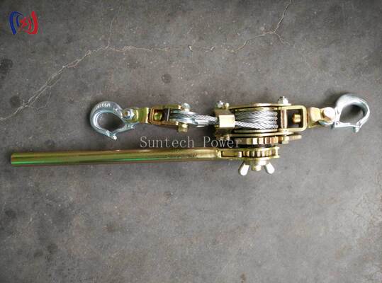 Tendicavo a cricchetto 10-30KN 1200-1500mm Strumenti di tesatura conduttori forgiati