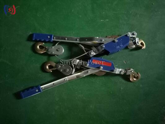Lever Ratchet Hoist 10-40KN Conductor di frenata automatica Stringing Tools