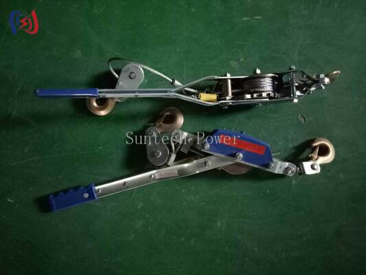 Scalatore a leva a leva 10-40KN con sistema di frenatura automatico a leva e sistema di frenatura automatico per la costruzione di linee elettriche