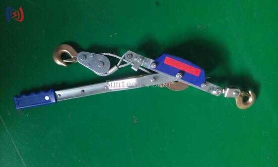 Scalatore a leva a leva 10-40KN con sistema di frenatura automatico a leva e sistema di frenatura automatico per la costruzione di linee elettriche