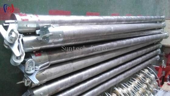 Paranco a catena manuale con carico nominale da 5-200KN con funzionamento a catena manuale e finitura zincata per la costruzione di linee elettriche