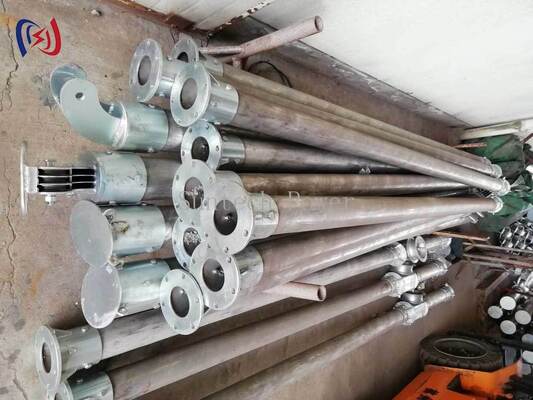 Pali A-Shape Tubolare 120x7mm 6-13m Strumenti di Montaggio Torre Rivestiti Anticorrosione