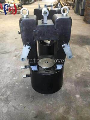 200T Testa di crimpatura idraulica con crimpatura esagonale per funzionamento pompa benzina 80Mpa