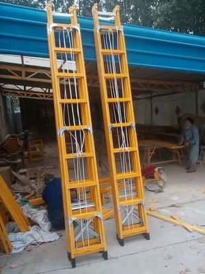 la torre Erction della costruzione della scala a sfilo della vetroresina di 8m FRP foggia
