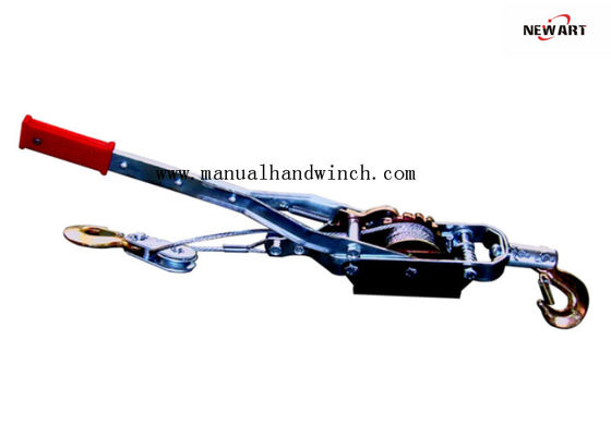 Il doppio dell'ingranaggio della bruciacchiatura aggancia il piccolo estrattore facile del cavo dell'argano della mano dell'operazione, quattro Ton Hand Winch Puller