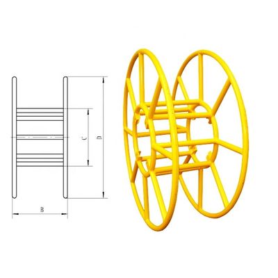 supporti della bobina di cavo 70Kg