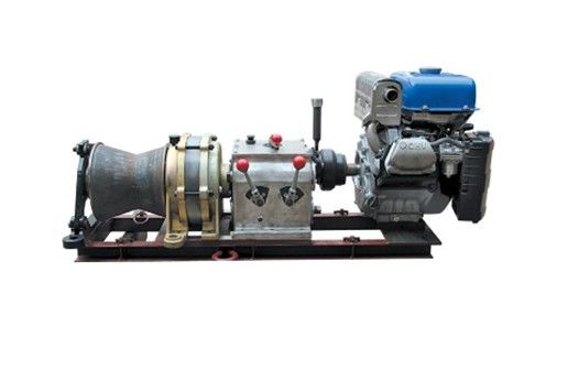 Verricello a motore a diesel del cavo elettrico del motore di Honda dell'argano del cabestano della benzina