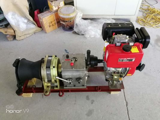 Verricello a motore a diesel del cavo elettrico del motore di Honda dell'argano del cabestano della benzina