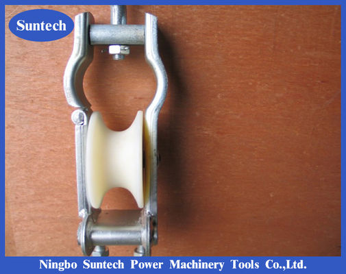 Tipo di seduta e d'attaccatura conduttore di nylon Stringing Block della carrucola di serie di SHCN singolo