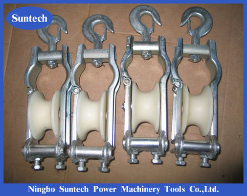 Tipo di seduta e d'attaccatura conduttore di nylon Stringing Block della carrucola di serie di SHCN singolo