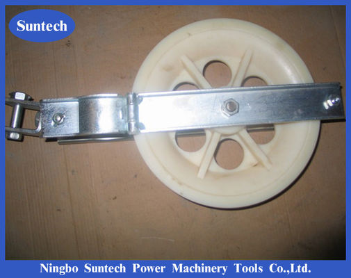 Singolo conduttore di nylon Pulley Stringing Blocks della ruota per la linea di trasmissione