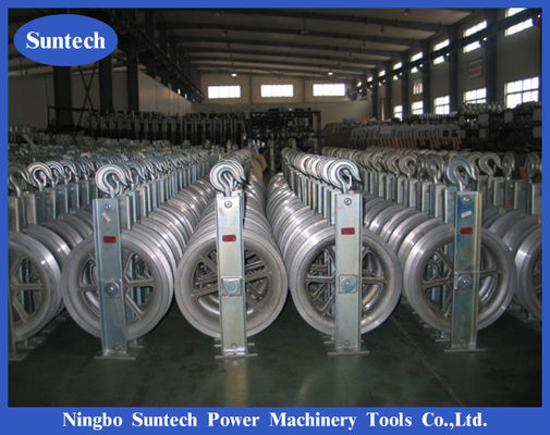 Power Construction Works Conduttore ACSR Stringing Pulley Block