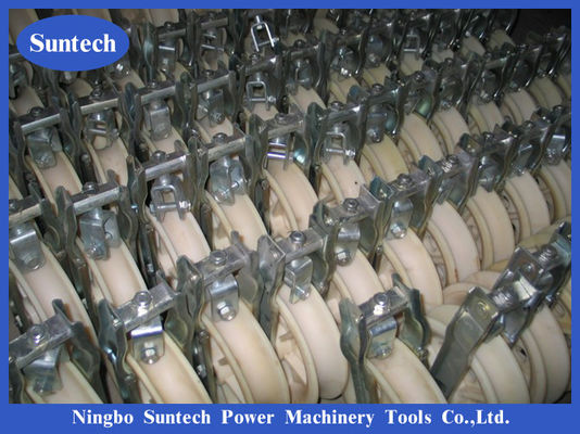 Linea di trasmissione di nylon di 20KN MC conduttore Stringing Block Pulley
