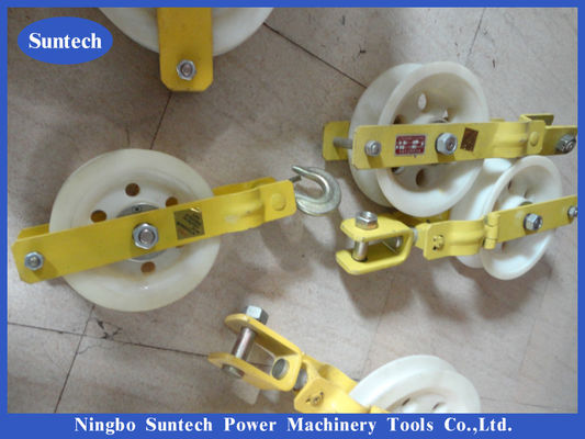 Carrucola di nylon di MC singola che mette insieme il conduttore Stringing Pulley Block degli strumenti