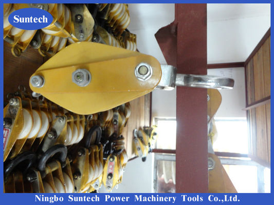 Blocco di sollevamento di sollevamento di nylon 3 Ton Cable Pulling Pulley