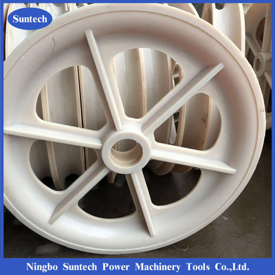 linea sopraelevata covoni di nylon di 660mm di MC per il conduttore Stringing Blocks