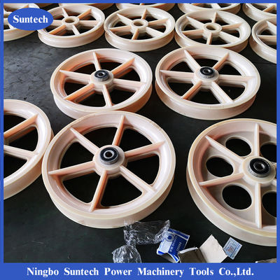 linea sopraelevata covoni di nylon di 660mm di MC per il conduttore Stringing Blocks
