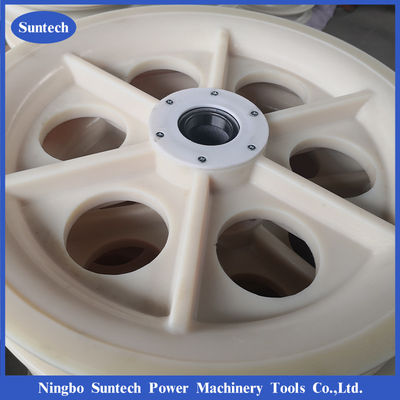 508x100mm MC Nylon Puleggia Ruote Conduttore Stringing Block Con Cuscinetti