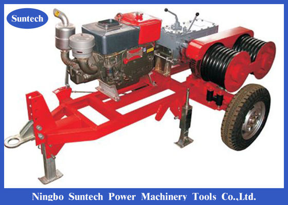 Estrattore dell'argano del cavo elettrico del motore diesel di costruzione della torre JJCS-50