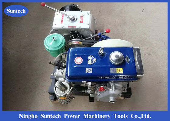 Verricello a motore del motore azionato a cinghia di 5 Ton Cable Winch Puller Diesel