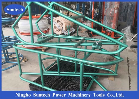 Costruzione che mette insieme il tamburo per cavi 6t che di sollevamento il supporto di Jack Gsp Rope Cradle Reel