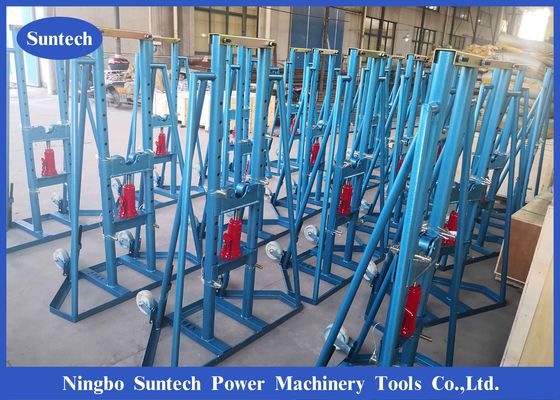 50kn Jack Electrical Stringing Cable Drum di sollevamento idraulico Jack