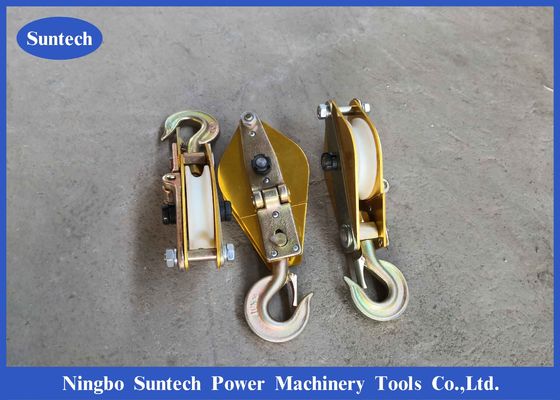 Sollevamento dell'attrezzatura alluminosa della carrucola di Stringing Tools Nylon del conduttore della lega