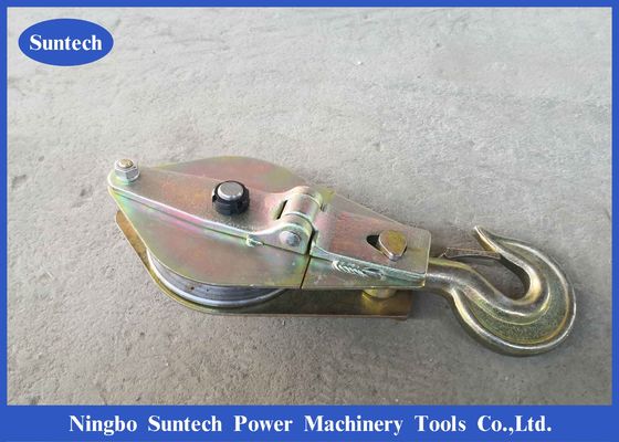 30kn conduttore Stringing Tools Steel che solleva la puleggia del blocchetto dell'attrezzatura per sollevare