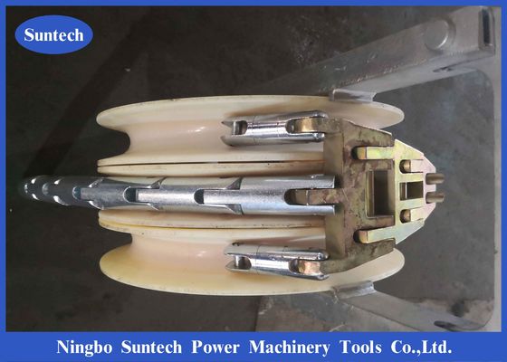 Linea di trasmissione dei bordi di testa di funzionamento blocchetti di For Pulley Stringing del conduttore