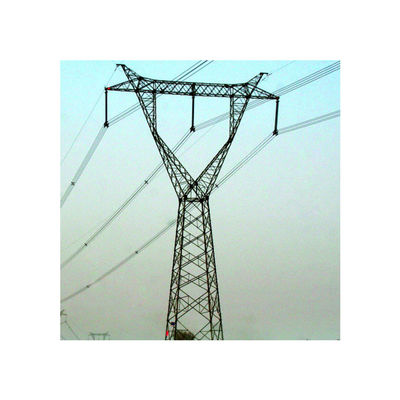 Torre d'acciaio galvanizzata calda della trasmissione della grata di angolo