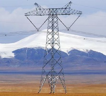 Linea di trasmissione elettrica d'acciaio di angolo di alta tensione torre JIS H8641