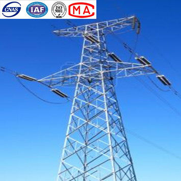10 - torre d'acciaio di angolo di 500kv HDG per la linea di trasmissione