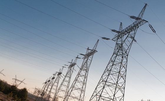 ASTM A123 ha galvanizzato la torre di angolo nella linea di trasmissione