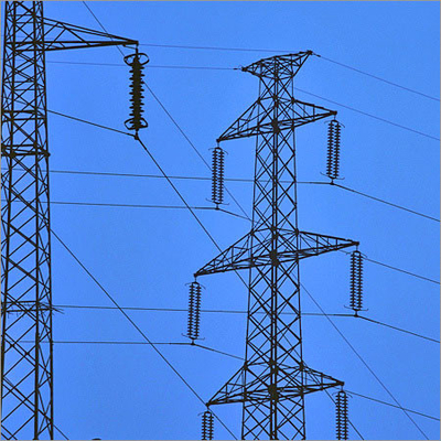 Torre d'acciaio di fiume 220kv della grata conica poligonale dell'incrocio