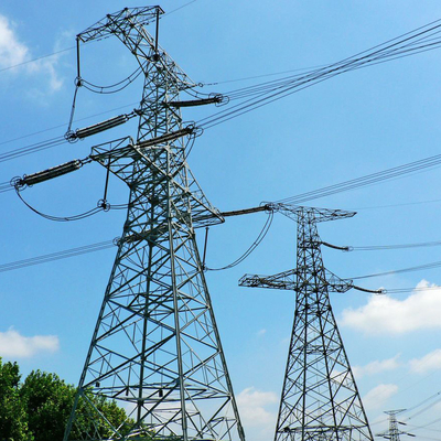 ASTM123 ha galvanizzato la linea di trasmissione d'acciaio di Q235 Q345 torre
