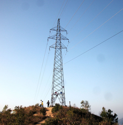 10kv conico poligonale alla linea di trasmissione 750kv torre di angolo