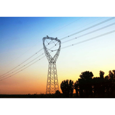 10kv conico poligonale alla linea di trasmissione 750kv torre di angolo