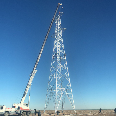 Fiume trasversale Angel Steel 35 linea di trasmissione 66 110 220KV torre