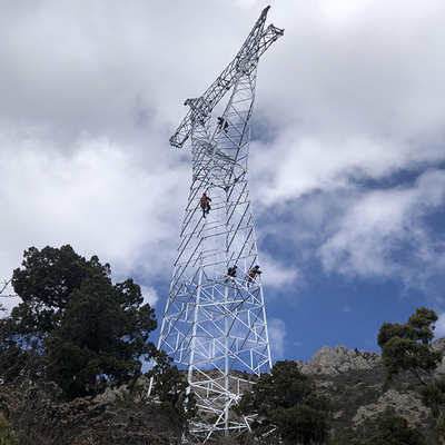 La immersione calda galvanizzata inclina il ferro 10 - linea di trasmissione sopraelevata 500kV torre