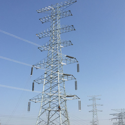 Linea di trasmissione galvanizzata della grata della immersione calda Q345B Q235B torre