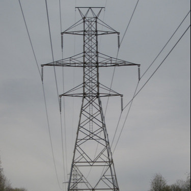 10 - Torre d'acciaio della trasmissione della grata del circuito di angolo di 1000KV HDG doppia