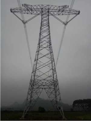 10 - Torre della trasmissione della grata del circuito del doppio 500KV