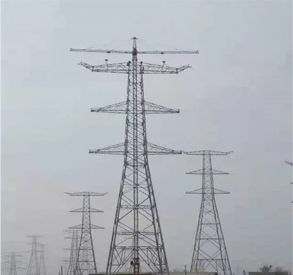 10 - Torre della trasmissione della grata del circuito del doppio 500KV