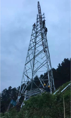 Torre d'acciaio fornita di gambe della trasmissione della grata 4 Q345