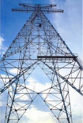 Il HDG irrita le torri d'acciaio della grata per la linea di trasmissione elettrica